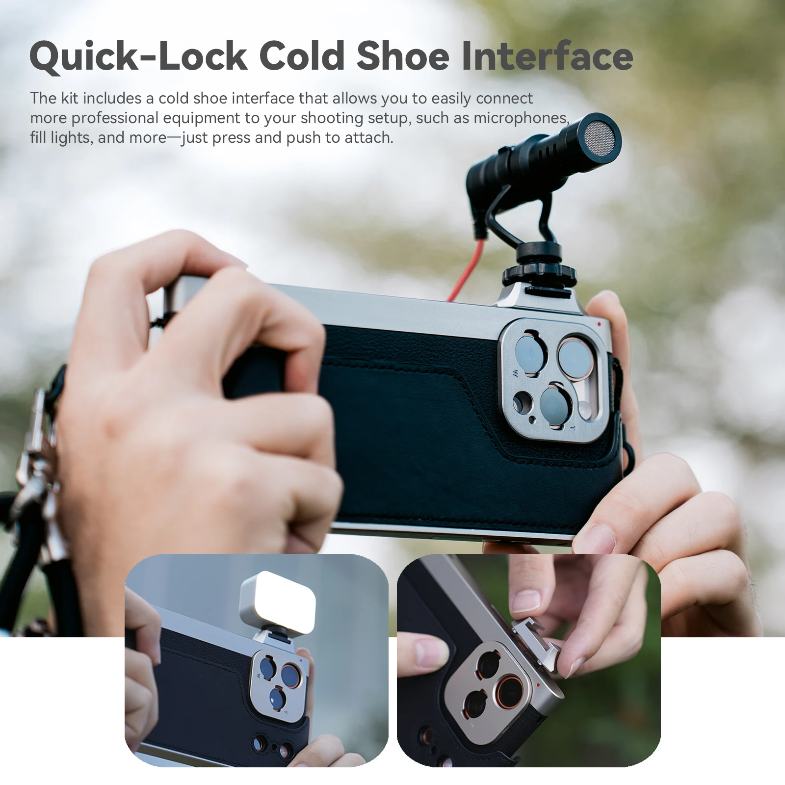 Photography Kit Pro - 포토기어 레트로 휴대폰 케이스 사진 촬영