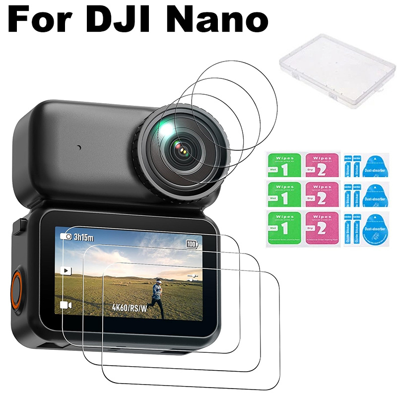 Lens Cleaning Kit - DJI 오즈모 나노 9H 강화유리 스크린