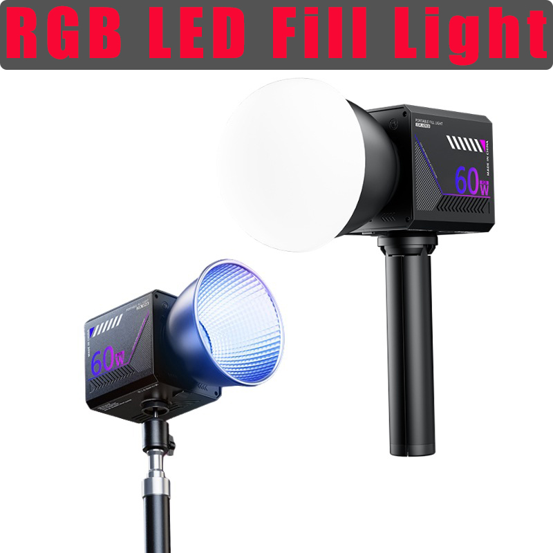 Photography Kit Pro - 60W RGB 비디오 라이트 휴대용 LED