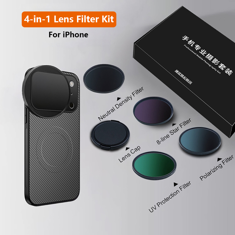 4 in 1 렌즈 58mm 모바일 폰 필터 키트 CPL - Photography With Mobile 리뷰 및 가격