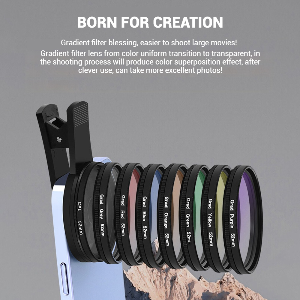 52MM 휴대폰 렌즈 범용 편광판 카메라(클립 카메라  - Photography With Mobile 리뷰 및 가격