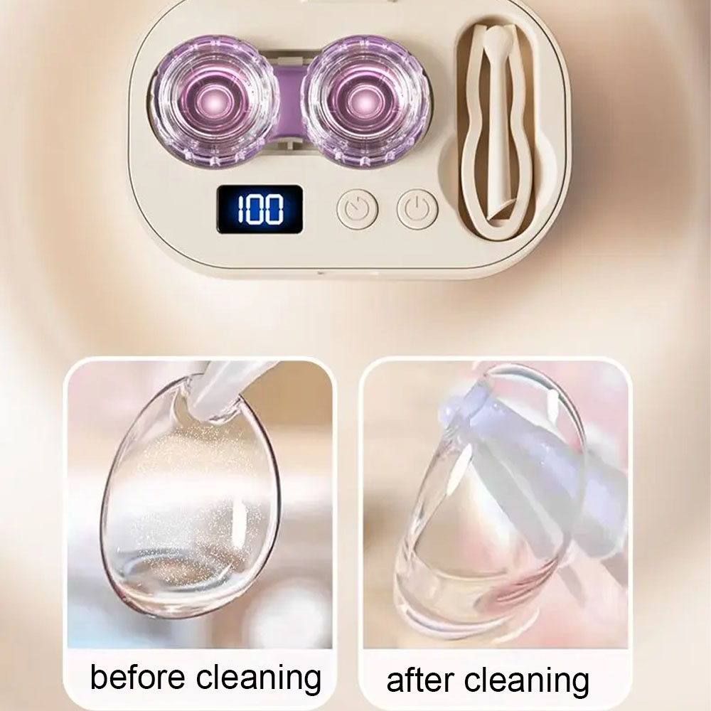 18000 RPM 초음파 접촉식 눈 세척 케이스 도구가 - Lens Cleaning Kit 리뷰 및 가격