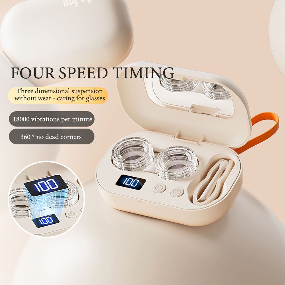 18000 RPM 초음파 접촉식 눈 세척 케이스 도구가 - Lens Cleaning Kit 리뷰 및 가격