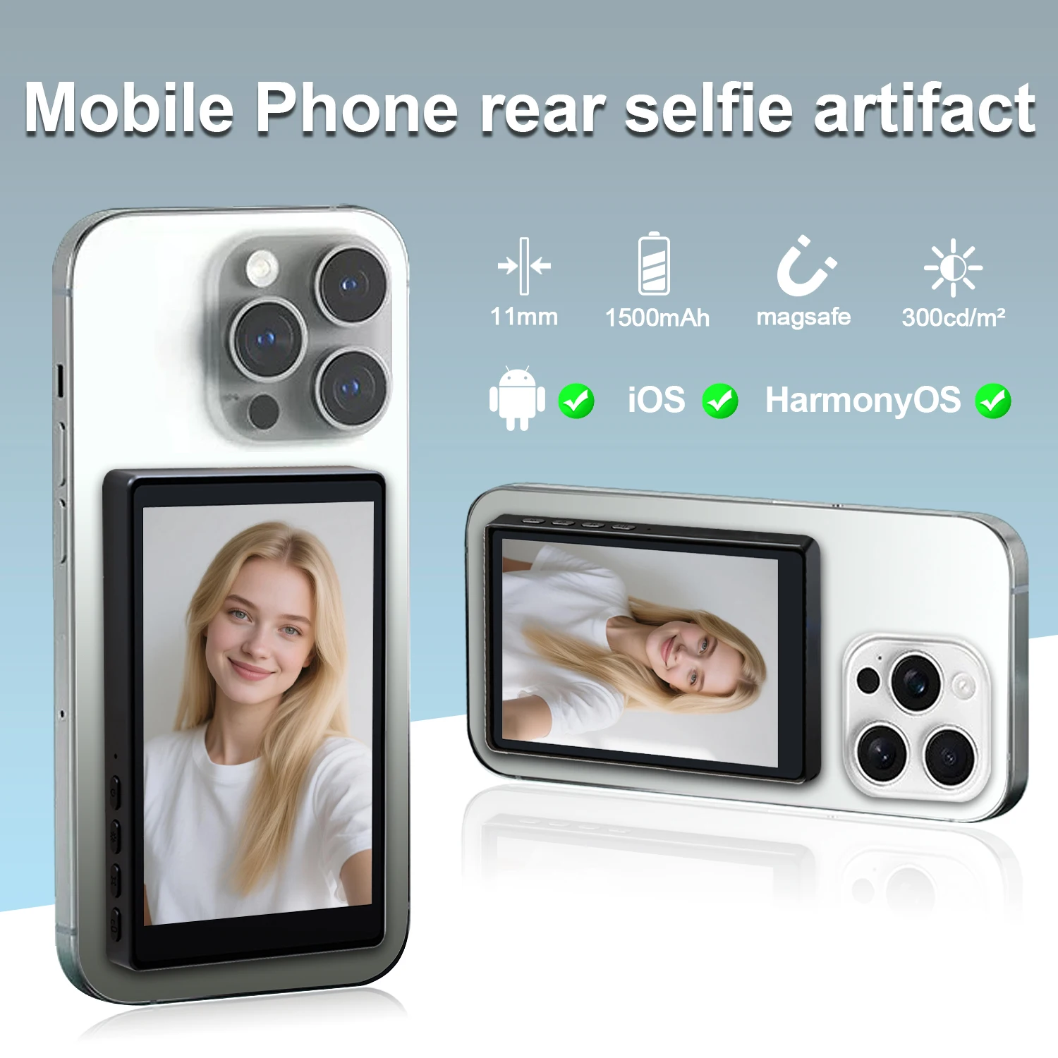 무선 모니터 후면 카메라 스크린 스마트폰 셀카 자석 스 - Photography With Mobile 리뷰 및 가격