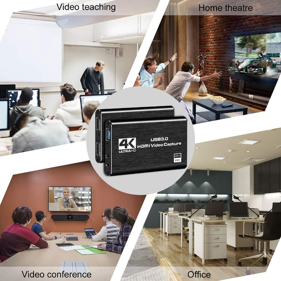 4K USB 3.0 비디오 캡처 카드 HDMI 호환 1 - Photography With Mobile 리뷰 및 가격