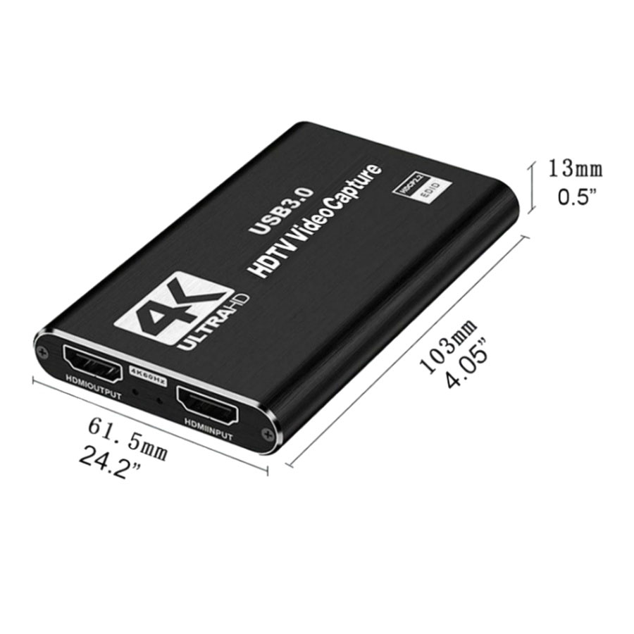 4K USB 3.0 비디오 캡처 카드 HDMI 호환 1 - Photography With Mobile 리뷰 및 가격