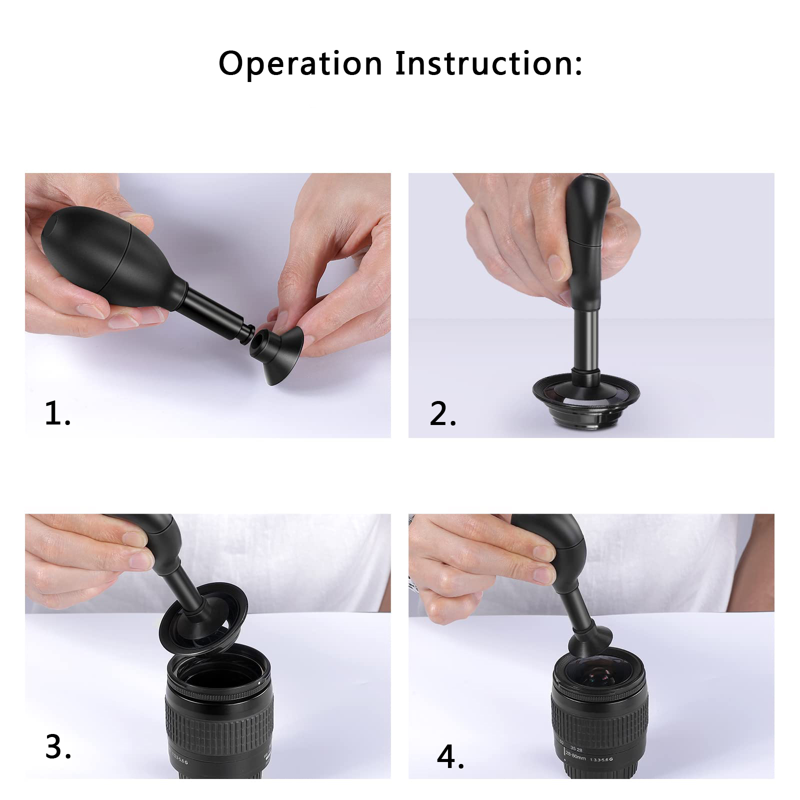 렌즈 수리용 수동 진공 흡입 펜, 렌즈 풀러, 7 개의 - Lens Cleaning Kit 리뷰 및 가격