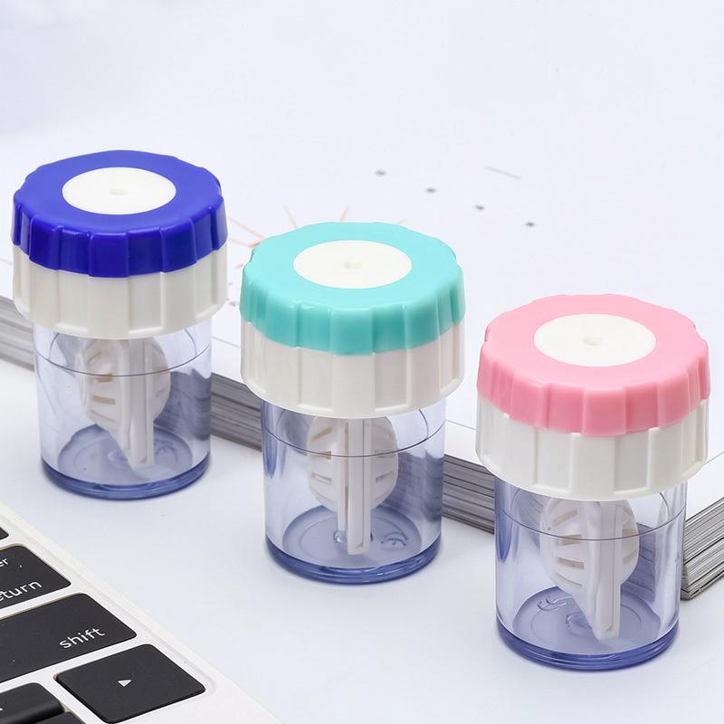 콘택트 렌즈 클리너 케이스 안전한 콘택트 렌즈 청소 키 - Lens Cleaning Kit 리뷰 및 가격