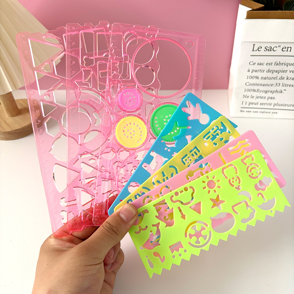 기하학 Spirograph 그리기 스텐실 세트 그림 템 - Photography Rules 리뷰 및 가격
